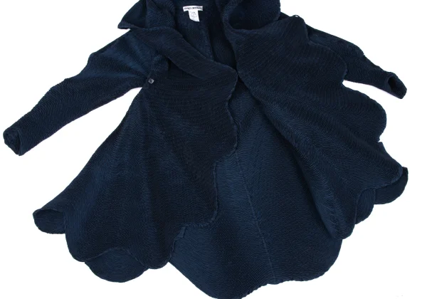 ISSEY MIYAKE 3D Steam Stretch Wave Coat K-163349_009