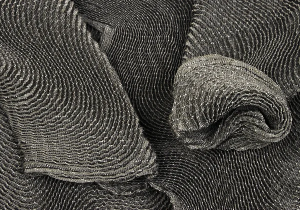 ISSEY MIYAKE 3D Steam Stretch Wave Coat K-163350_006