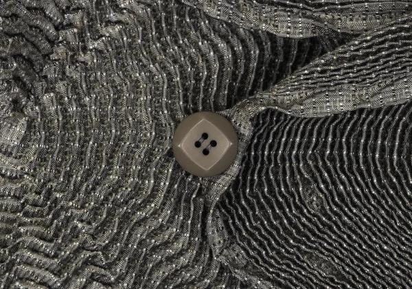 ISSEY MIYAKE 3D Steam Stretch Wave Coat K-163350_008