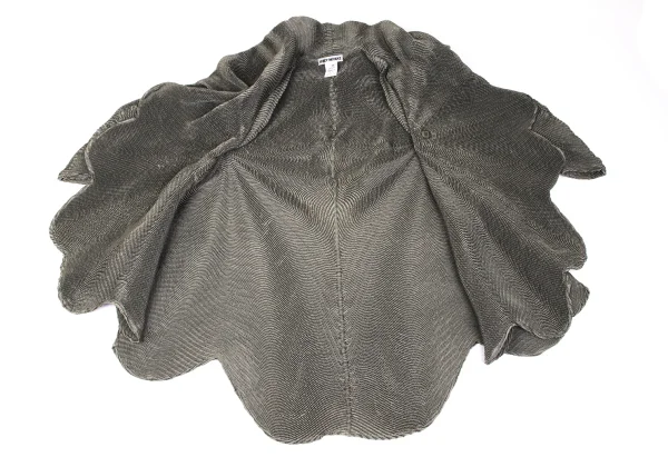 ISSEY MIYAKE 3D Steam Stretch Wave Coat K-163350_010