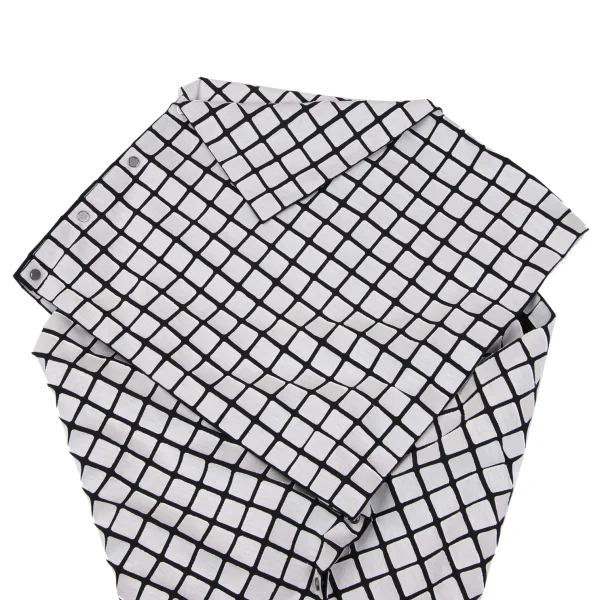 ISSEY MIYAKE Block Paste Deformation Sleeveless Top K-163355_003