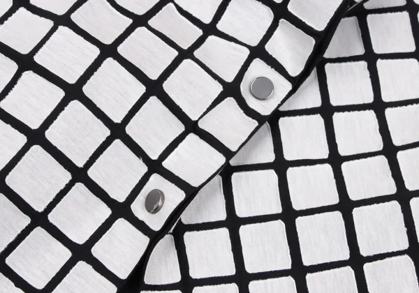 ISSEY MIYAKE Block Paste Deformation Sleeveless Top K-163355_013