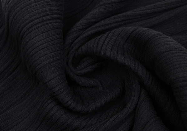 ISSEY MIYAKE Cotton Blend Ribbed Buttonless Cardigan K-163356_013