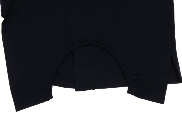 ISSEY MIYAKE Ribbed Round Hem Stretch Buttonless Cardigan K-163357_011