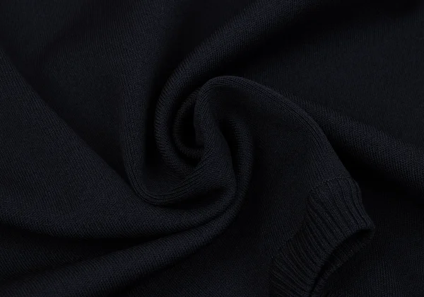 ISSEY MIYAKE Ribbed Round Hem Stretch Buttonless Cardigan K-163357_012