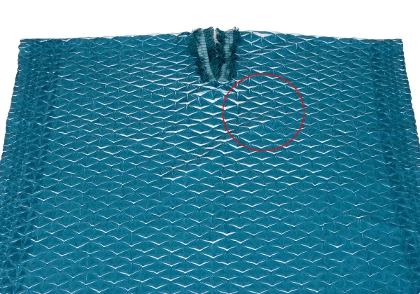 ISSEY MIYAKE Triangle Steam Stretch Pleated Fringe Neck Over Poncho K-163359_003