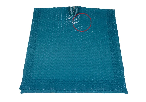 ISSEY MIYAKE Triangle Steam Stretch Pleated Fringe Neck Over Poncho K-163359_009