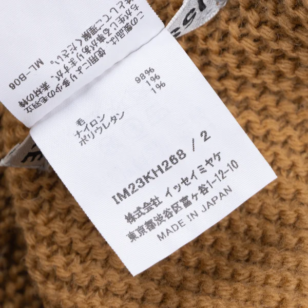 ISSEY MIYAKE Stole Design Knit Dress K-163361_016