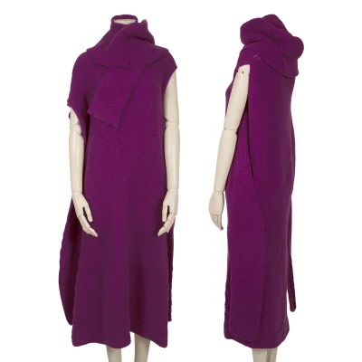 ISSEY MIYAKE Stole Design Knit Dress