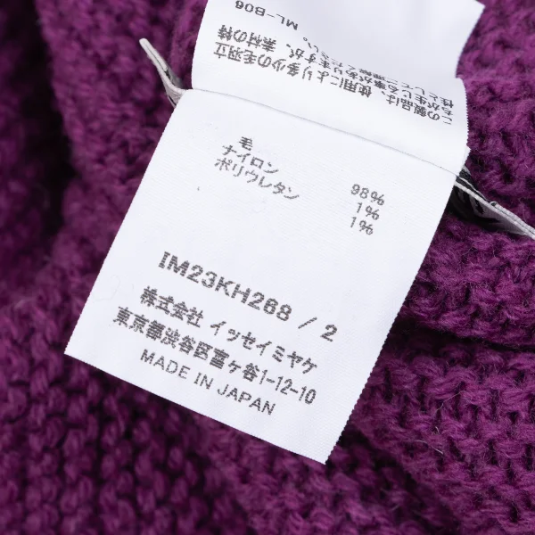 ISSEY MIYAKE Stole Design Knit Dress K-163362_016