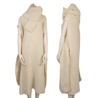ISSEY MIYAKE Stole Design Knit Dress