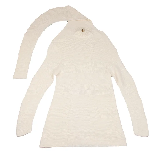 ISSEY MIYAKE Stole Design Knit Dress K-163363_002