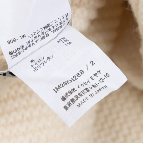 ISSEY MIYAKE Stole Design Knit Dress K-163363_017