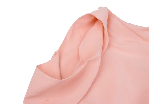 ISSEY MIYAKE Sheer Square Printed Drape Design Sleeveless Dress K-163365_007