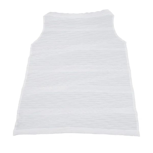 ISSEY MIYAKE Wrinkle Pleated Sleeveless Tunic K-163366_008