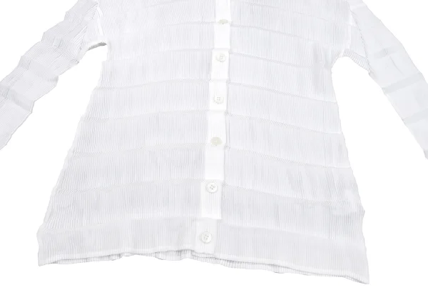 ISSEY MIYAKE Pleats See-through Shirt K-163368_008