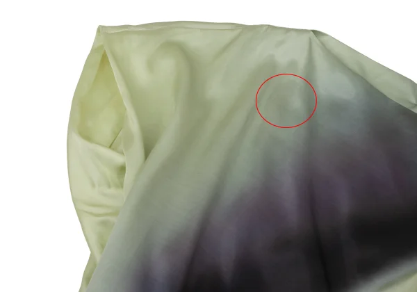 ISSEY MIYAKE Gradation Satin Blouse K-163369_004