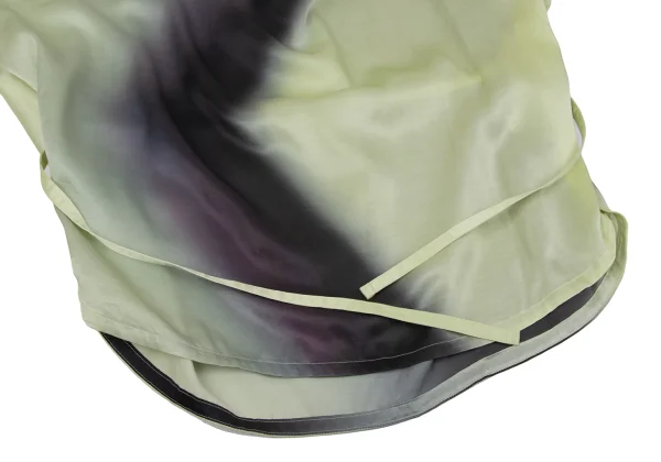 ISSEY MIYAKE Gradation Satin Blouse K-163369_010