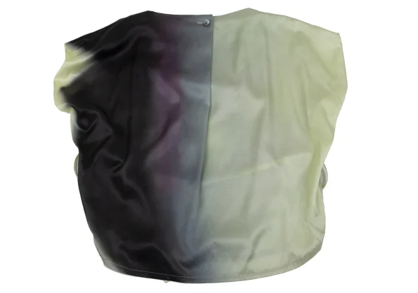 ISSEY MIYAKE Gradation Satin Blouse K-163369_013