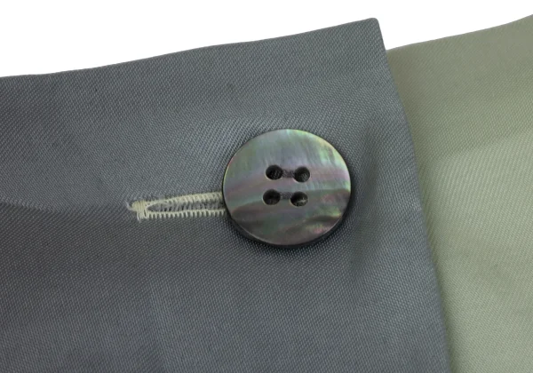 ISSEY MIYAKE Gradation Satin Blouse K-163369_014