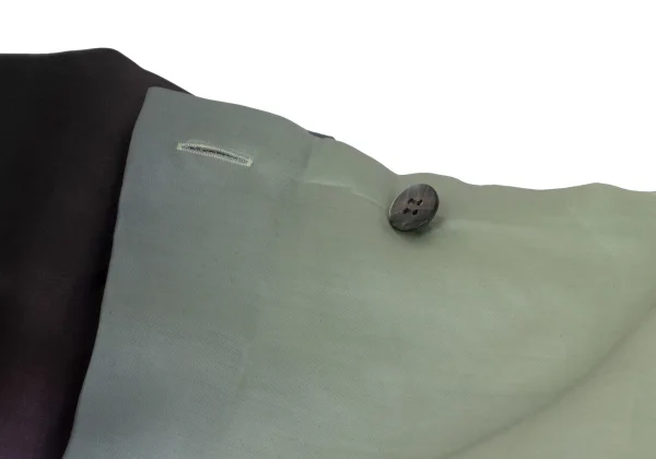 ISSEY MIYAKE Gradation Satin Blouse K-163369_015