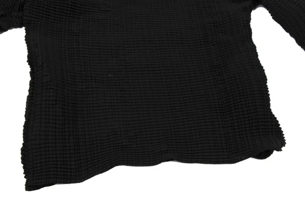 ISSEY MIYAKE Pleated Mock Neck T-shirt K-163371_009