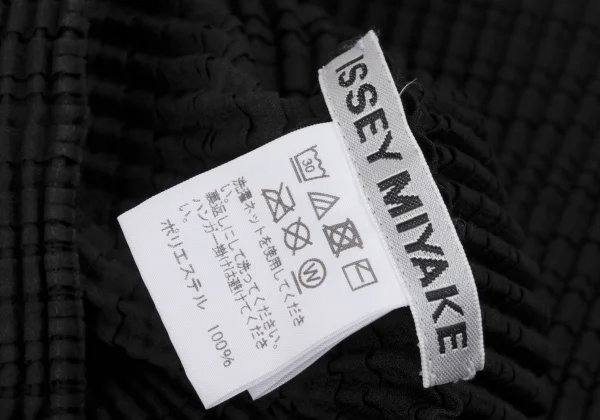 ISSEY MIYAKE Pleated Mock Neck T-shirt K-163371_015