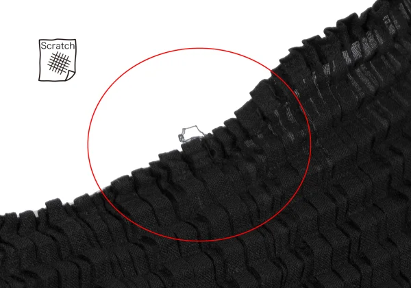 ISSEY MIYAKE Pleated Crew Neck T-shirt K-163372_004