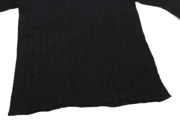 ISSEY MIYAKE Pleated Crew Neck T-shirt K-163372_008