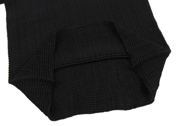 ISSEY MIYAKE Pleated Crew Neck T-shirt K-163372_009