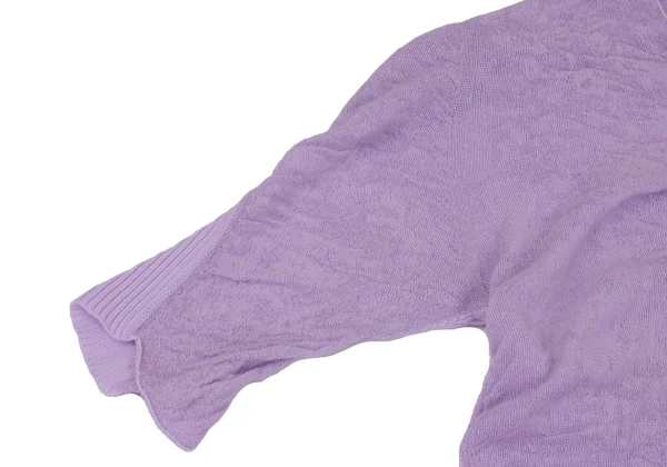 ISSEY MIYAKE Rib Switching Drape Design Knit K-163375_007