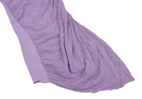 ISSEY MIYAKE Rib Switching Drape Design Knit K-163375_009