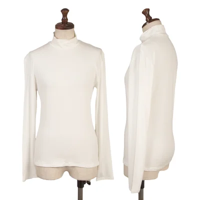ISSEY MIYAKE High Neck Stretch T-shirt