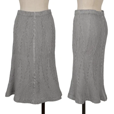 ISSEY MIYAKE 3D Steam Stretch Pleated Skirt