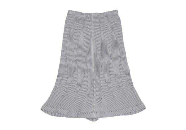 ISSEY MIYAKE 3D Steam Stretch Pleated Skirt K-163377_002