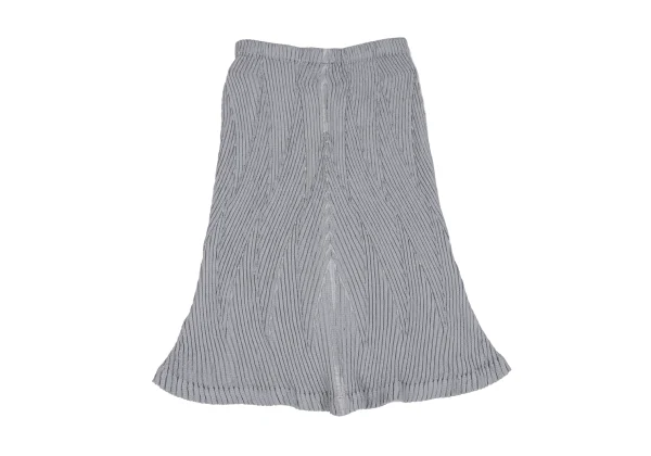 ISSEY MIYAKE 3D Steam Stretch Pleated Skirt K-163377_007