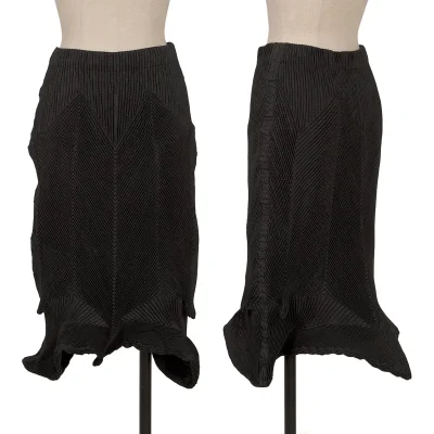ISSEY MIYAKE 3D Steam Stretch Pleated Deformation Skirt