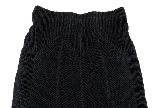 ISSEY MIYAKE 3D Steam Stretch Pleated Deformation Skirt K-163378_003