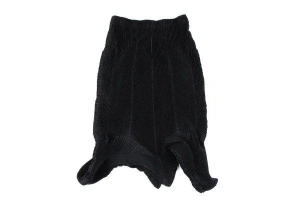 ISSEY MIYAKE 3D Steam Stretch Pleated Deformation Skirt K-163378_007