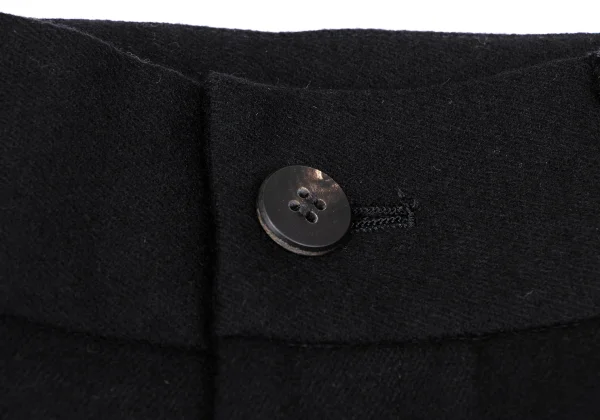 ISSEY MIYAKE Side Rib Switching Blend Wool Pants K-163382_004