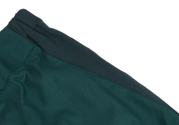 ISSEY MIYAKE Side Rib Switching Wool Blend Pants K-163383_010