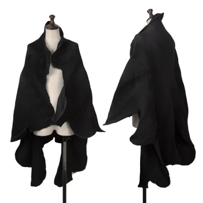 Unbranded 3D Stretch Steam Pleated Large Stole