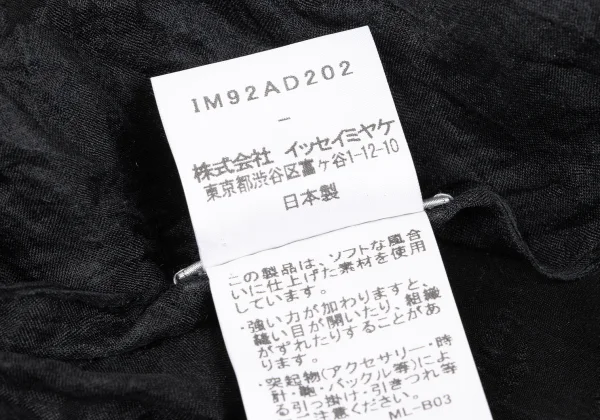 ISSEY MIYAKE Striped Sheer Large Stole K-163385_006