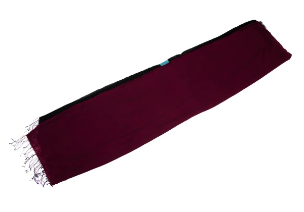 Unbranded Color Block Fringe Large Stole  K-163388_002