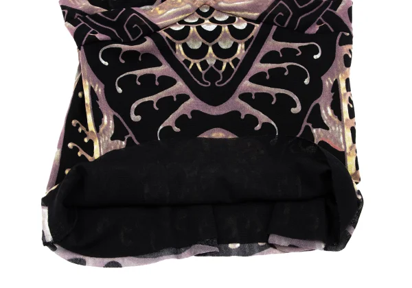 VIVIENNETAM Dragon Printed Mesh Camisole K-163400_009