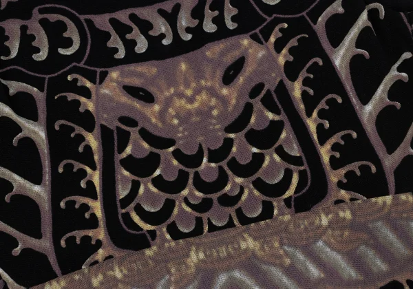 VIVIENNETAM Dragon Printed Mesh Camisole K-163400_012