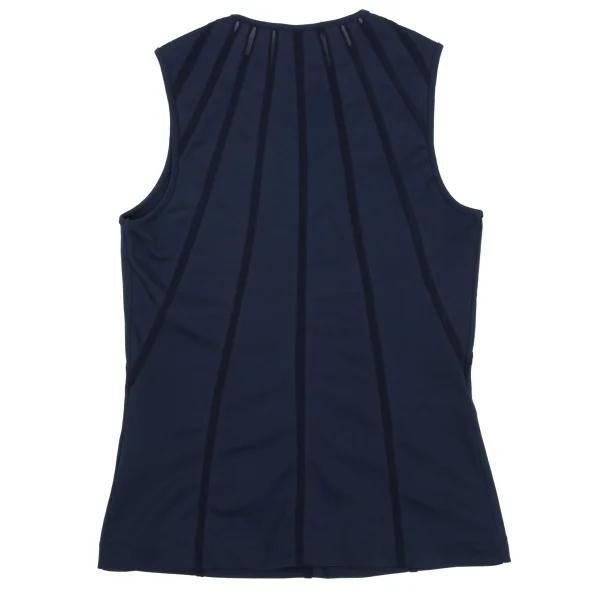 VIVIENNETAM Striped Sleeveless Top K-163404_009