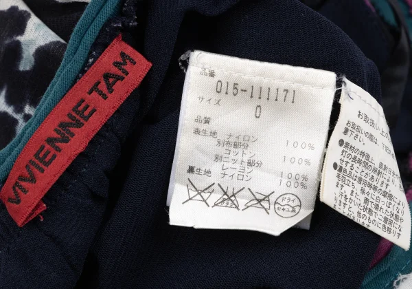 VIVIENNETAM Plant Printed Patch Camisole K-163406_014