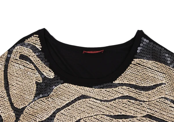 VIVIENNETAM Sequin Decorated Sleeveless Top K-163407_004