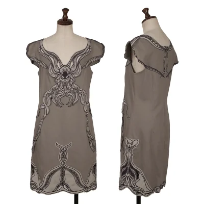 VIVIENNETAM Ethnic Patch Sleeveless Tunic